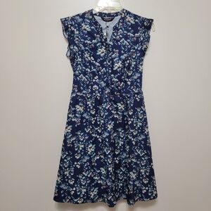 Nwt Allegra k Blue Floral Dress